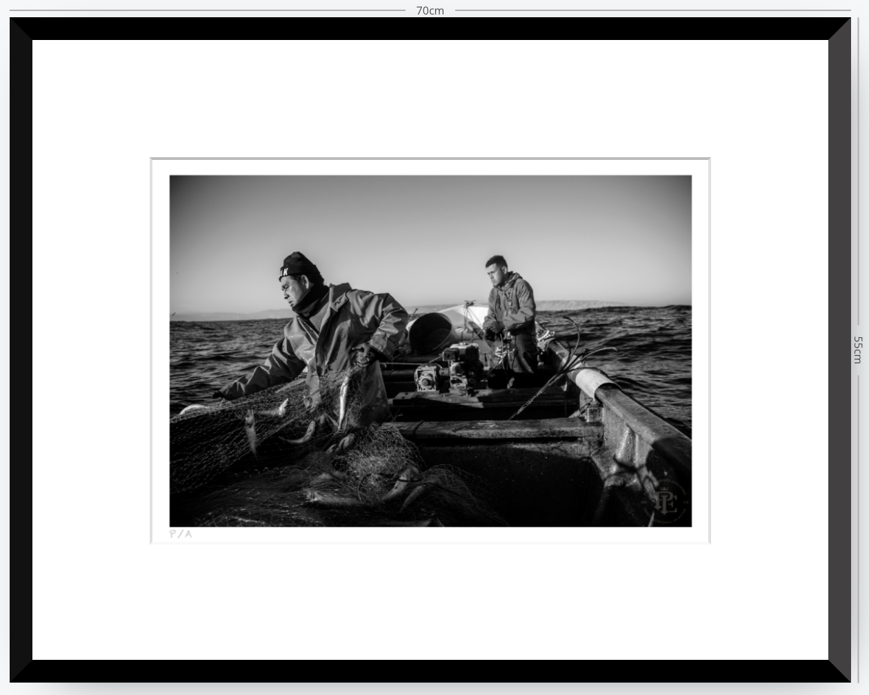 Pesca de la Merluza - 48 x 33 cm