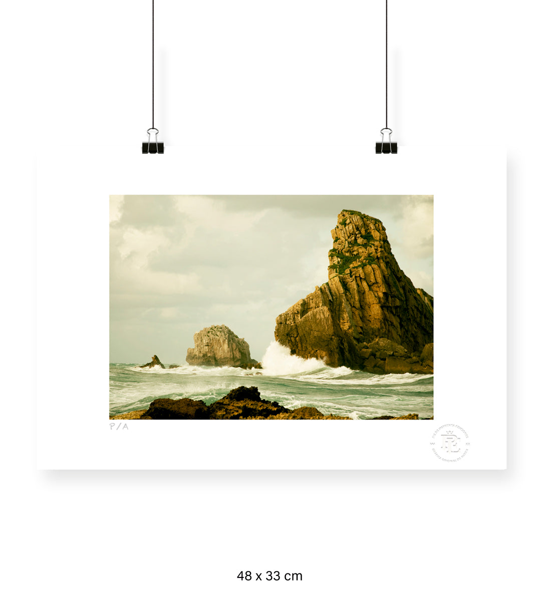 Pictórica Tempestad- 48 x 33 cm