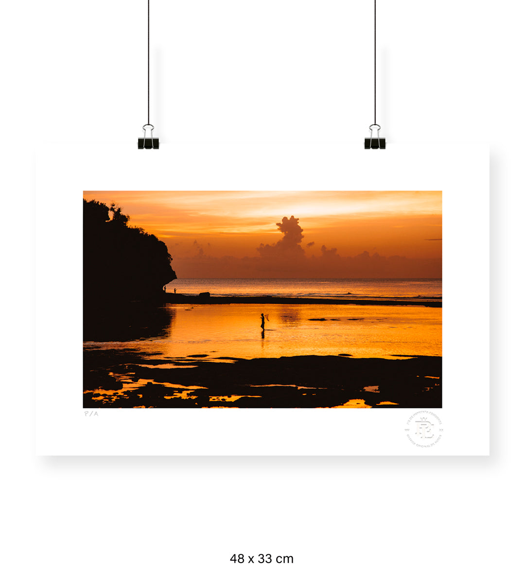 Bali Sun Set - 48 x 33 cm