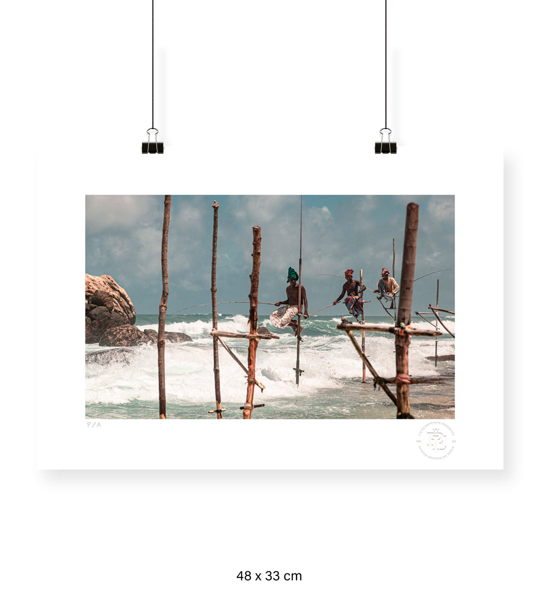 Pescadores Zancudo - 48 x 33 cm