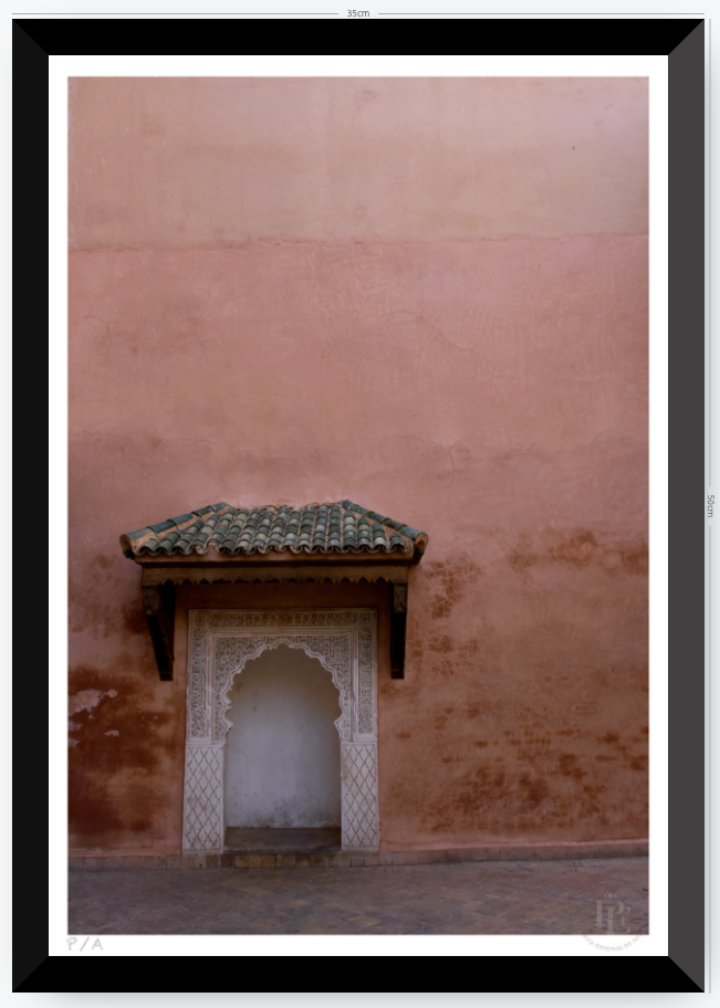 Portal Tumbas Saadies - 33 x 48 cm