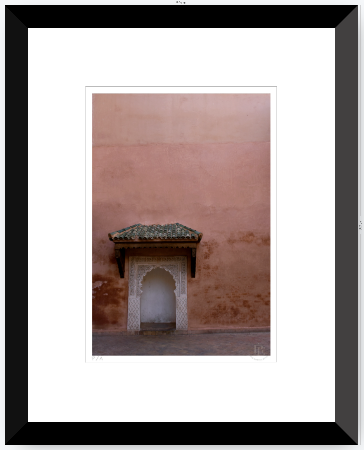 Portal Tumbas Saadies - 33 x 48 cm
