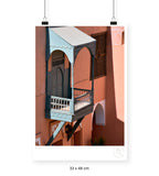 Balcón Marroquí - 33 x 48 cm